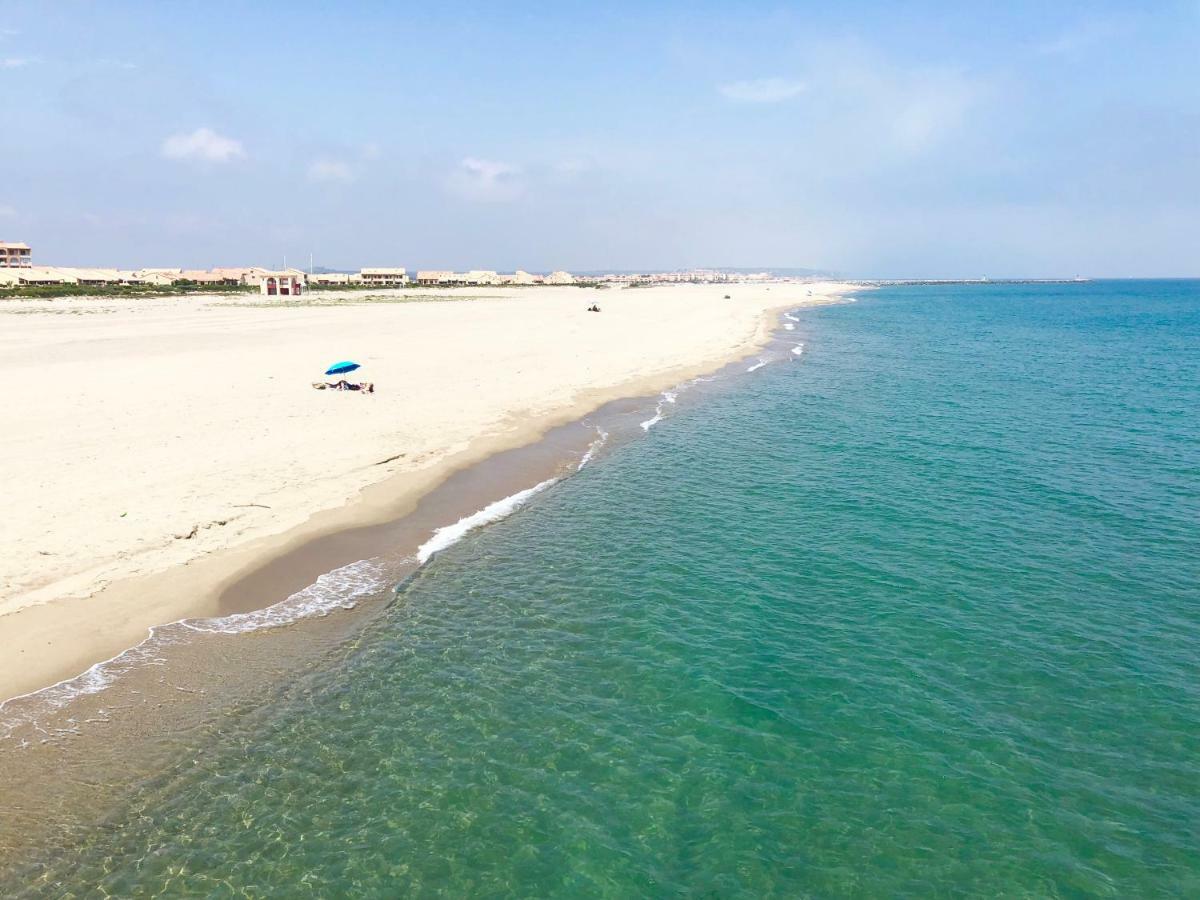 Barcaresa-Maisonnette Vue Mer Pieds Dans L'Eau Wifi Leucate Ngoại thất bức ảnh